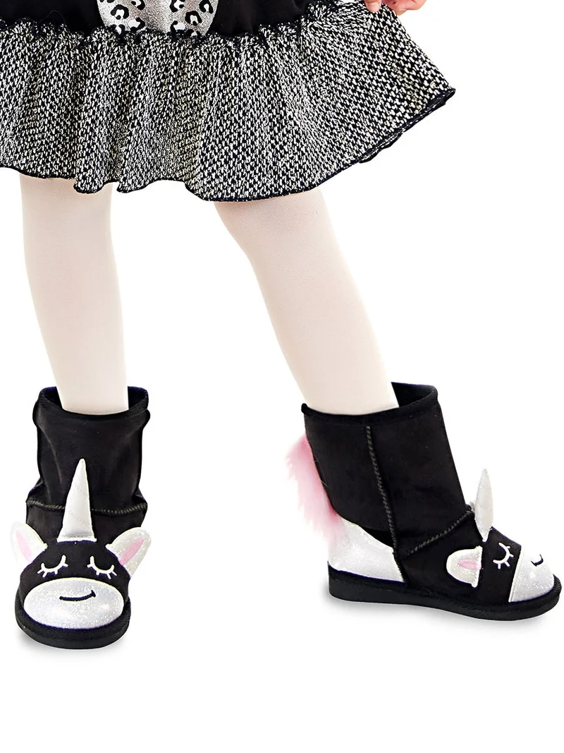 دينوكيدس بوت بناتي يونيكورن أسود